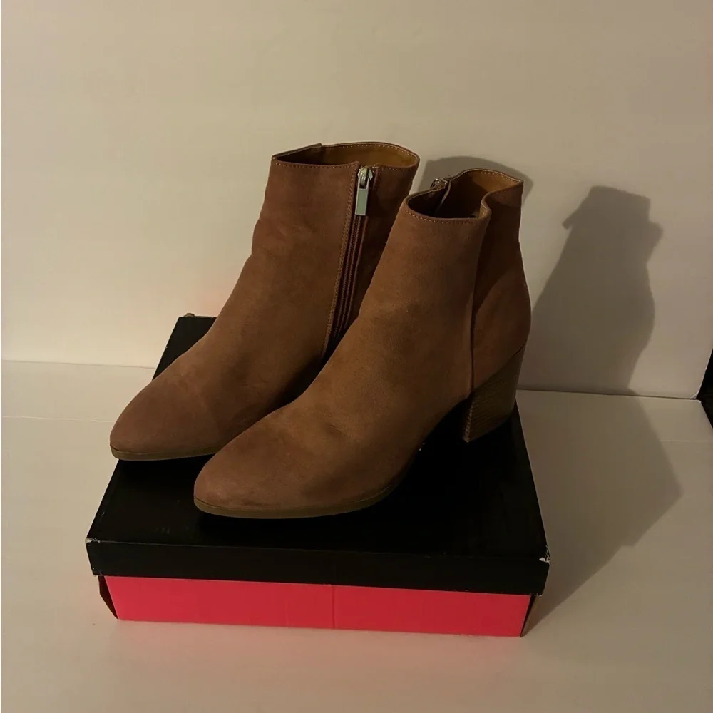 Women's Pink Mauve Ankle Boots
